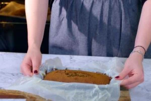 how to make Almond Flour Coffee Loaf Cake14