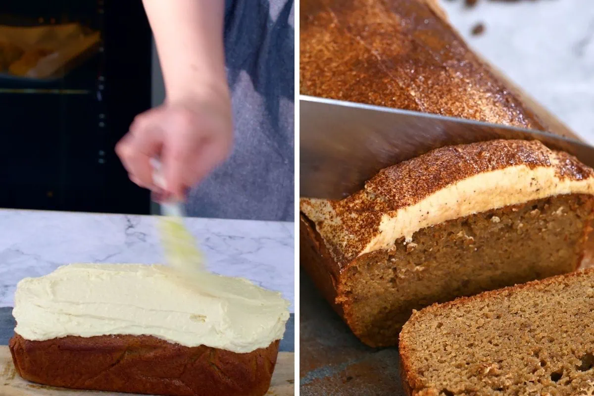 how to make Almond Flour Coffee Loaf Cake