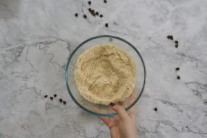 how to make Almond Flour Coffee Loaf Cake9