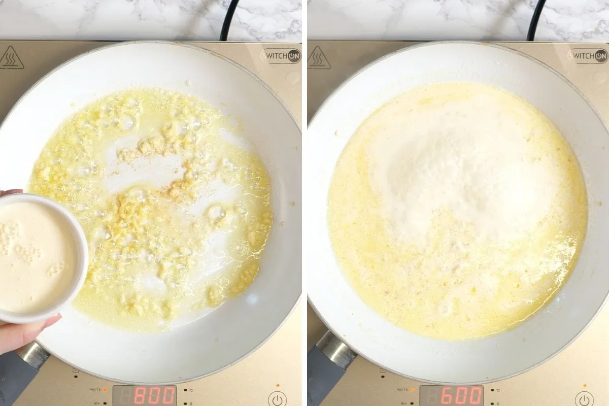 how to make Garlic Butter Shirataki Noodles5