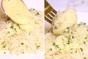 how to make Garlic Butter Shirataki Noodles8