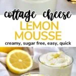 cottage cheese lemon mousse 8