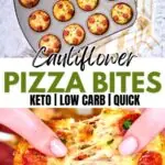 Cauliflower Pizza Bites 1