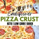 Cauliflower Pizza Crust