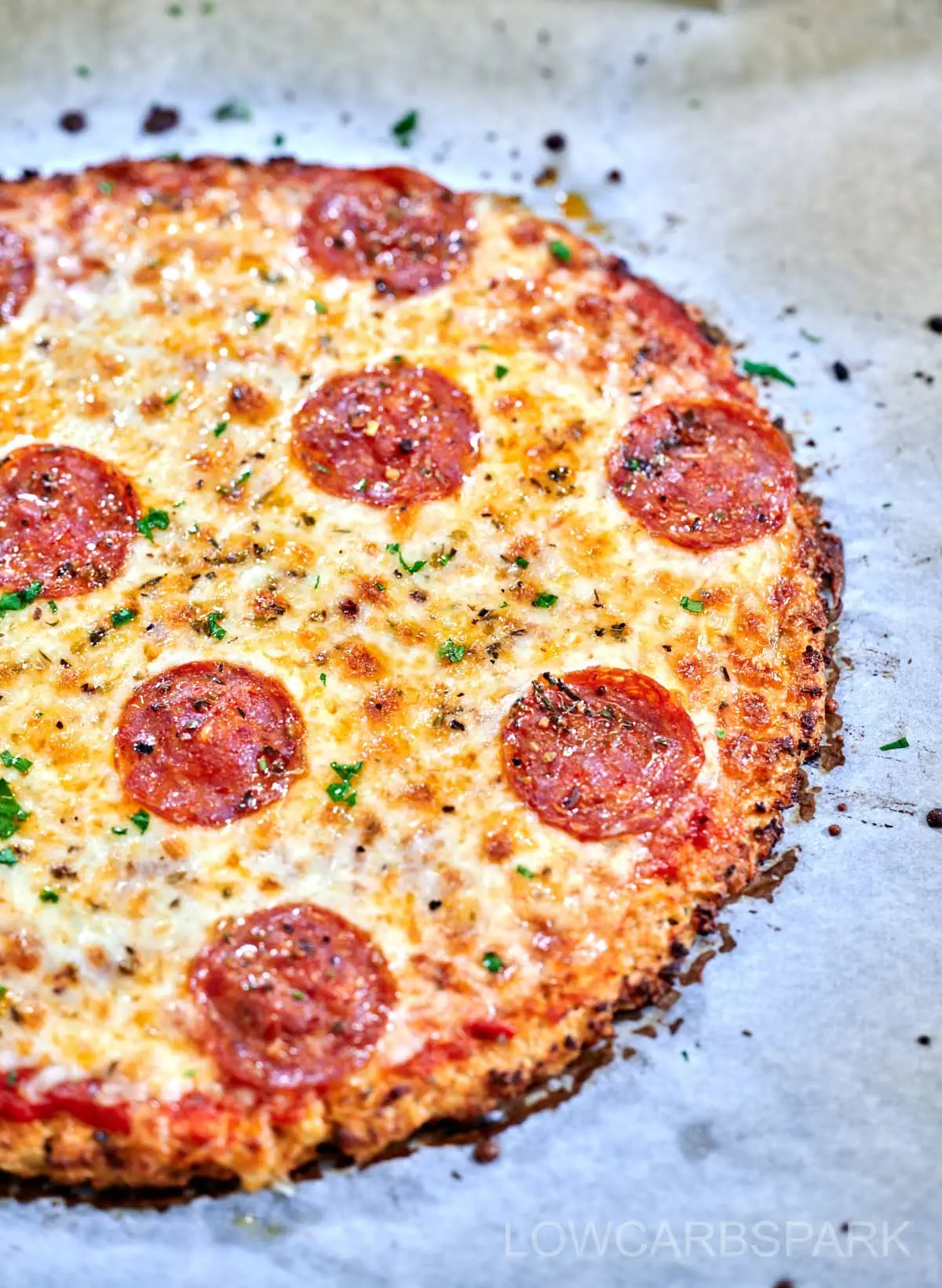 Cauliflower Pizza Crust