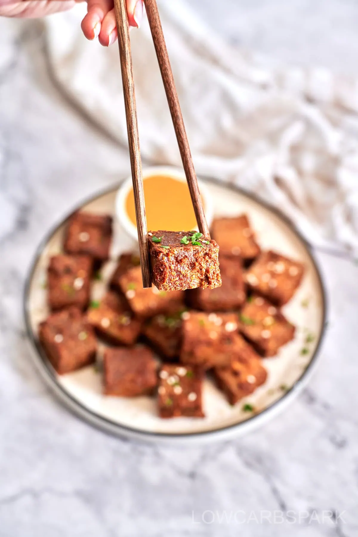 Crispy Air Fryer Tofu 