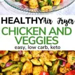 Healthy Air Fryer Chicken And Veggies 4