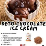 Keto Chocolate Ice Cream 4