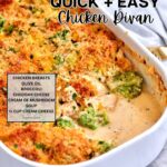 quick and easy chicken divan