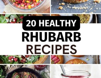 20 Healthy Rhubarb Recipes