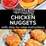 Healthy Chicken Nuggets pinterest image