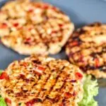 Healthy Ground Chicken Greek Burgers 5