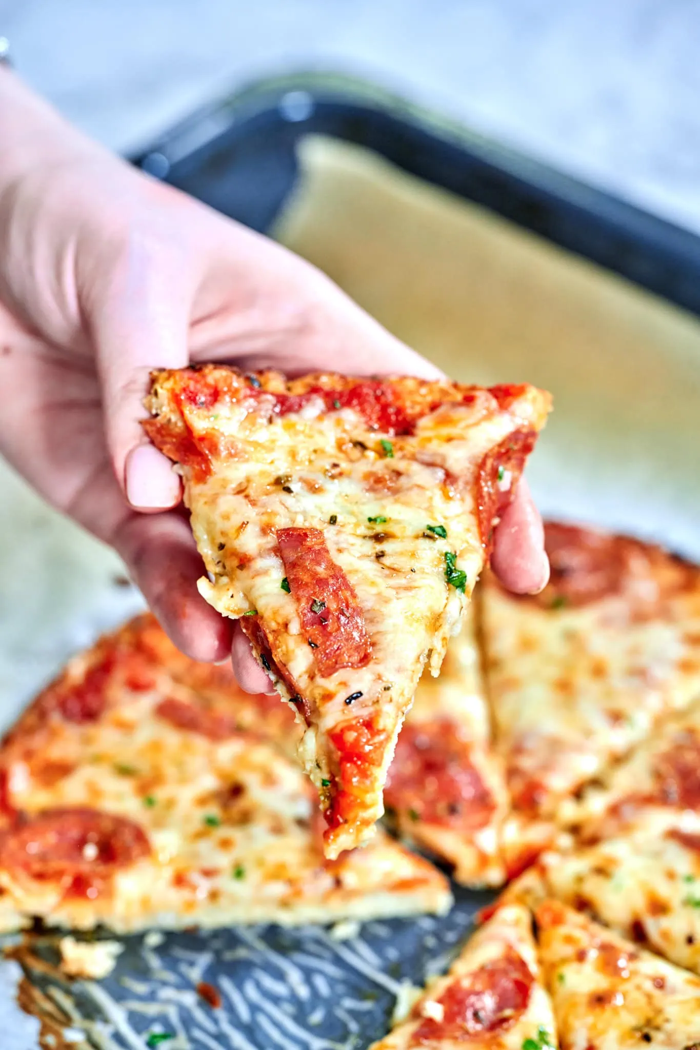 Cauliflower Pizza Crust 