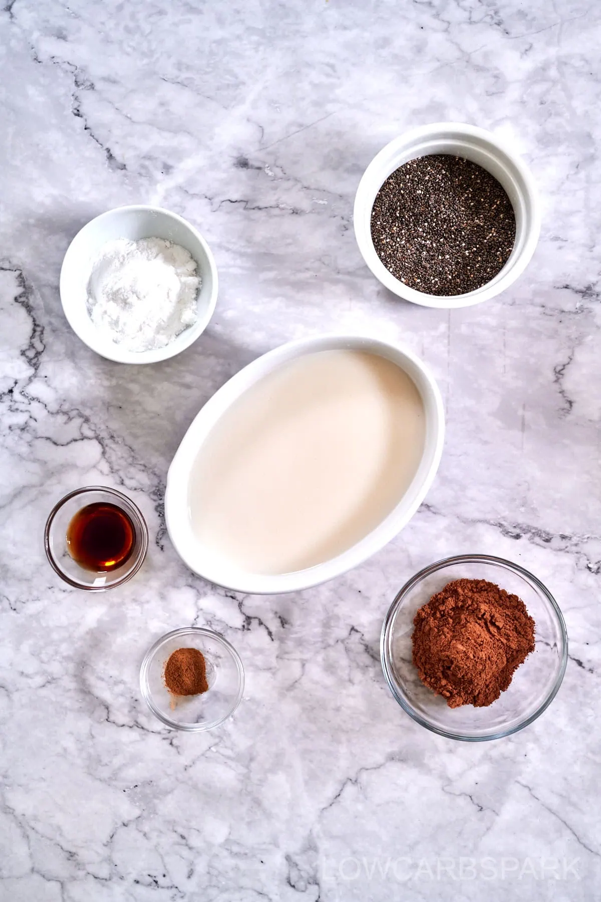 chia seed pudding ingredients