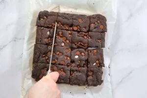 how to make Healthy Cottage Cheese Brownies11