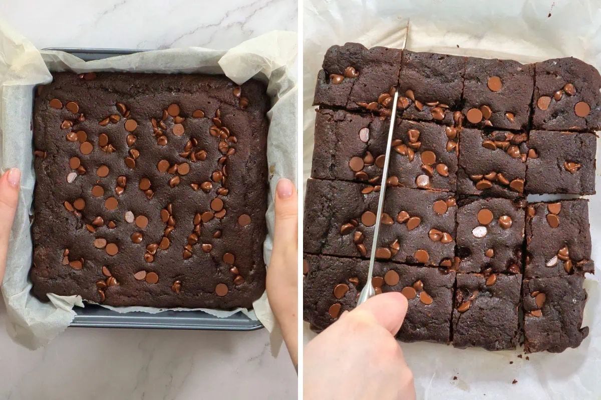 how to make Healthy Cottage Cheese Brownies