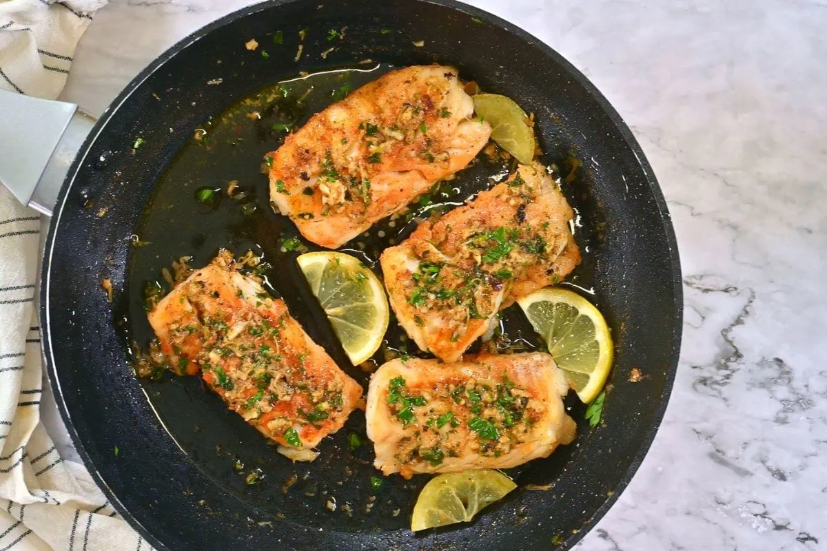 how to make Lemon Butter Pan Seared Cod