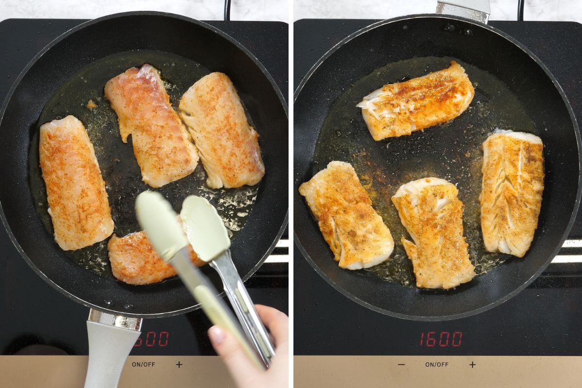 how to make Lemon Butter Pan Seared Cod