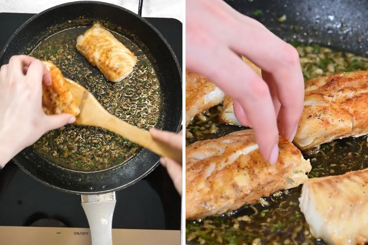 how to make Lemon Butter Pan Seared Cod