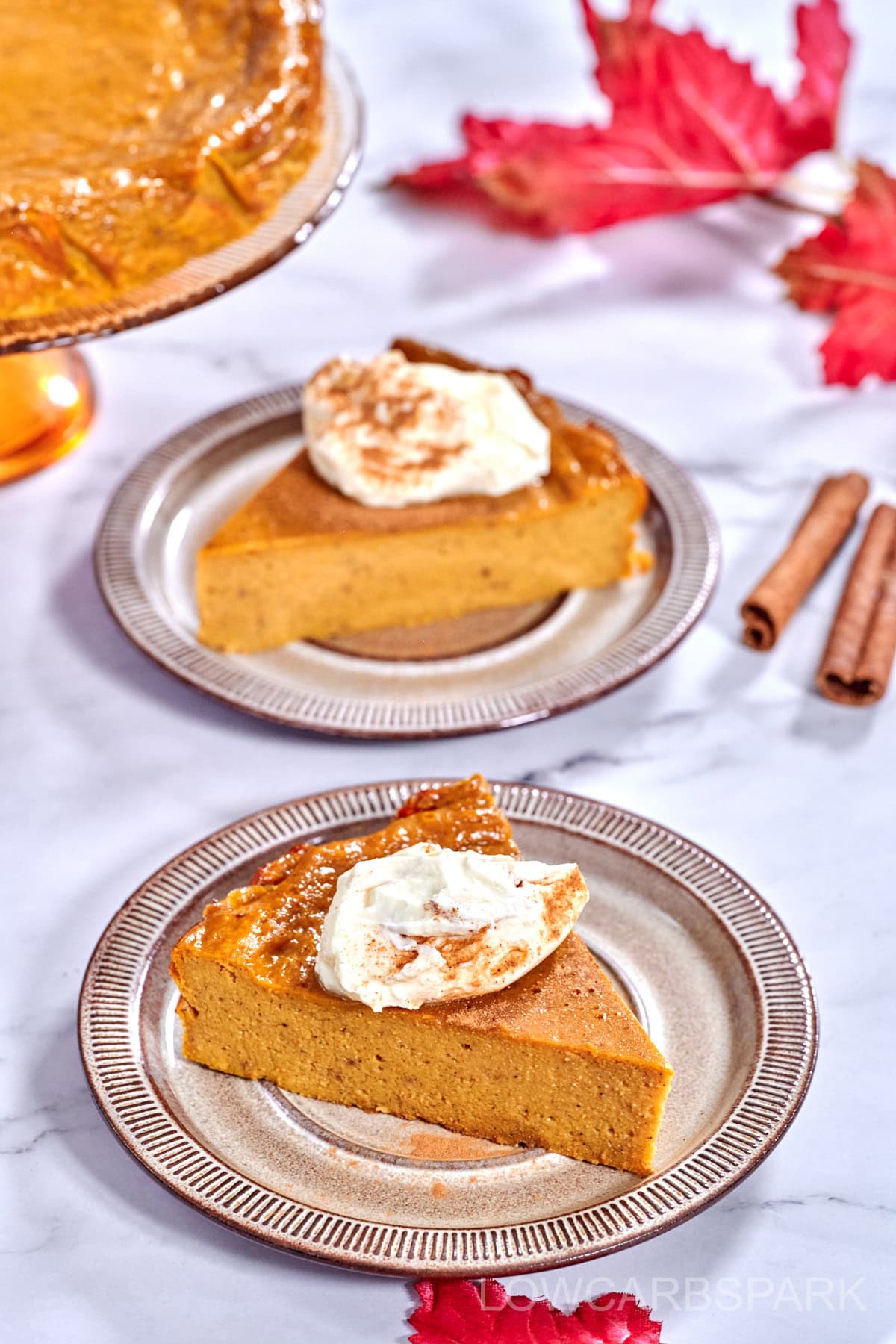 Crustless Pumpkin Pie