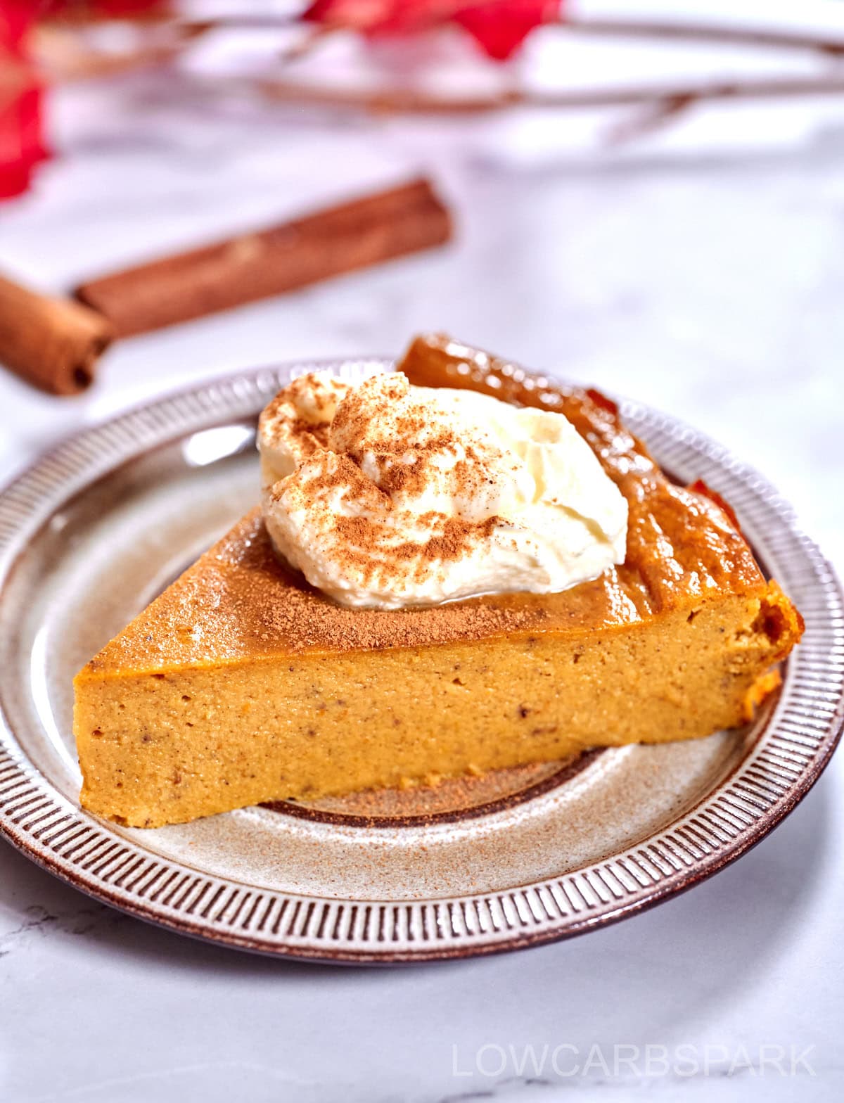 easy crustless pumpkin pie